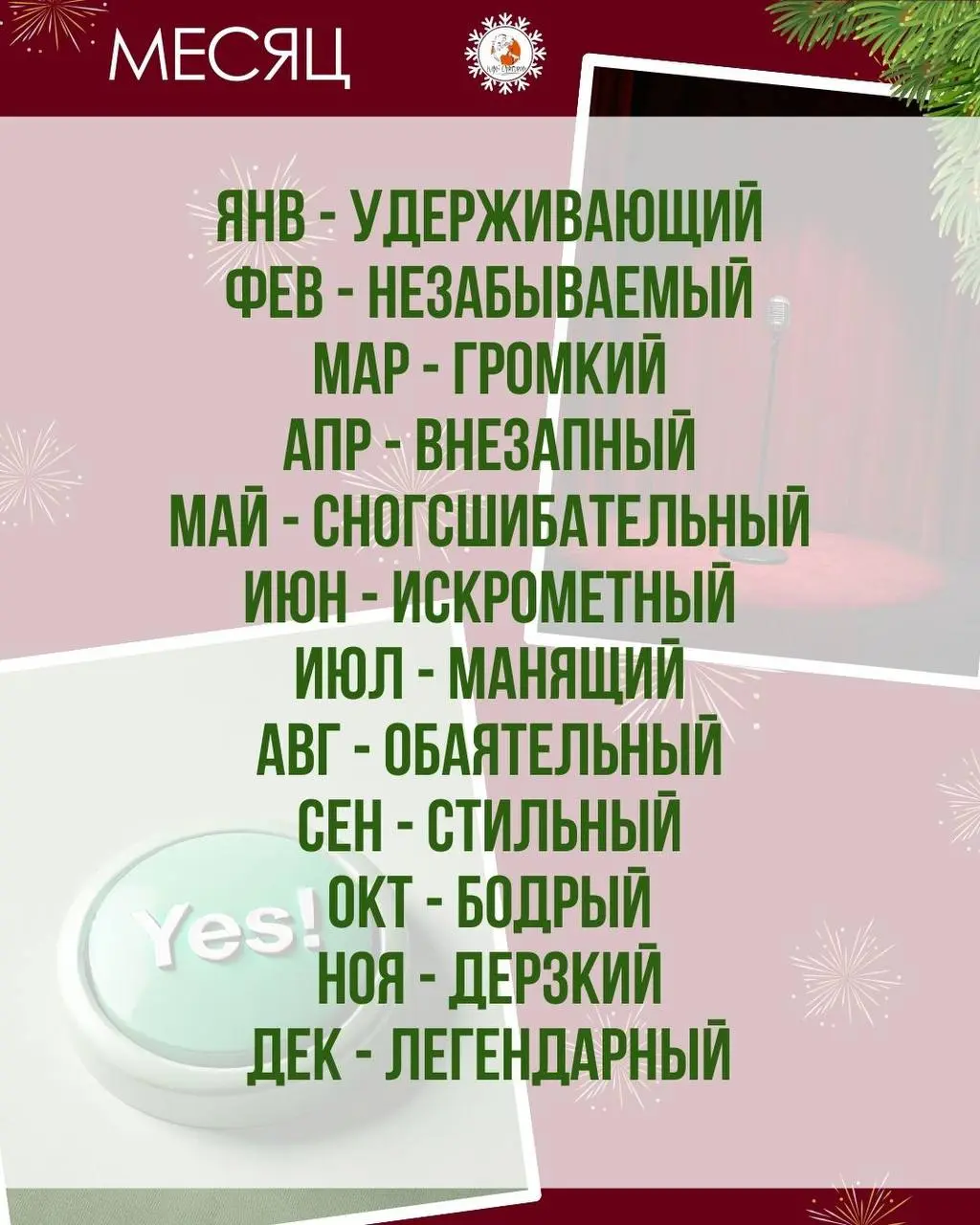 Думали, я оставлю вас без положительного послания? 😜
Уверена, что выберете зеленую кнопку и будете проявляться в новом 2026 году.
Что у вас получилось? Пишите в комментарии❤️ | Сетка — социальная сеть от hh.ru