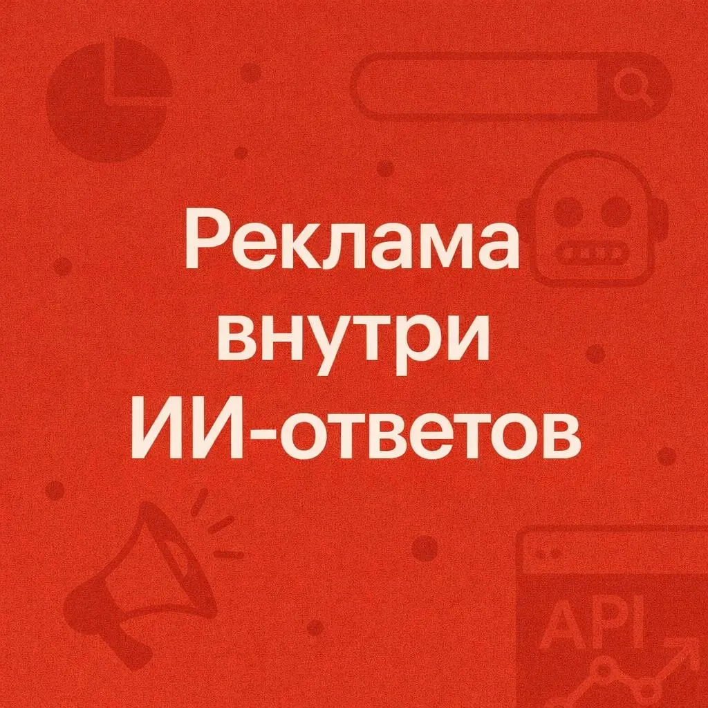 Поисковая революция: ИИ захватил выдачу! Часть 2
Друзья, в прошлом посте человек спрашивал про рекламу внутри ИИ-ответов, мне показалось это очень интересным и вот мои мысли по поводу этого | Сетка — социальная сеть от hh.ru
