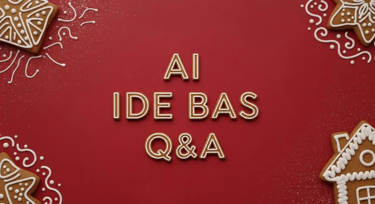 Встретимся через час!
📅 29.12 в 18:00
🎄 Подведение итогов года по AI IDE BAS. Что получилось, что не получилось, куда идём в следующем году | Сетка — социальная сеть от hh.ru