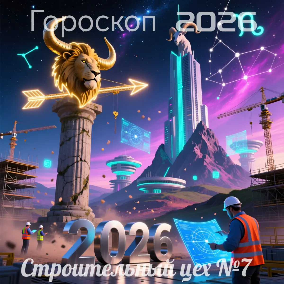 Строительный гороскоп на 2026 год | Сетка — социальная сеть от hh.ru