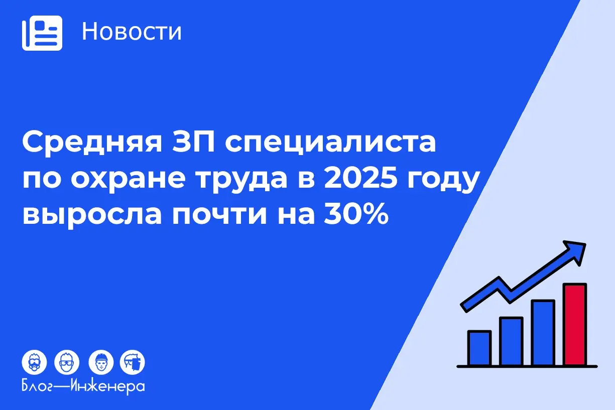 📈 Средняя заработная плата специалиста по охране труда в 2025 году выросла на 30%
ℹ️ В исследовании приняли участие 2166 специалистов из различных регионов России.
Итоги опроса ➡️ https://bif | Сетка — социальная сеть от hh.ru