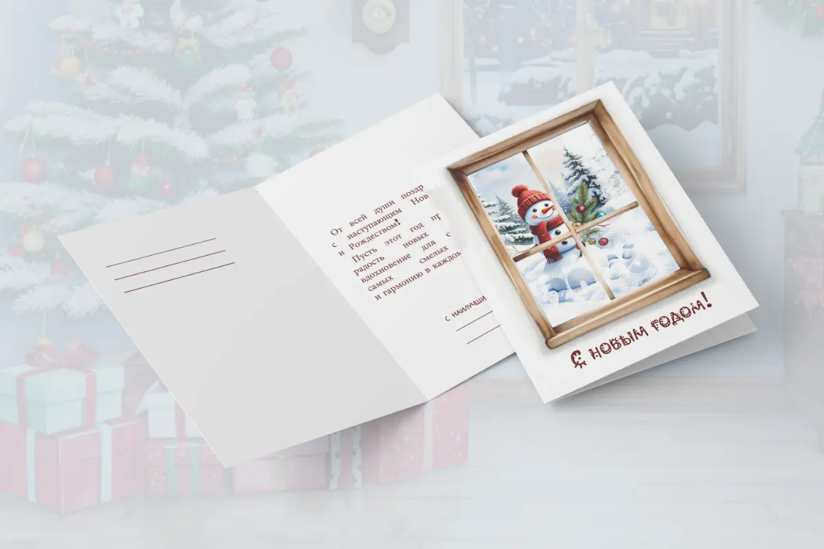 Новогодние открытки | Сетка — социальная сеть от hh.ru