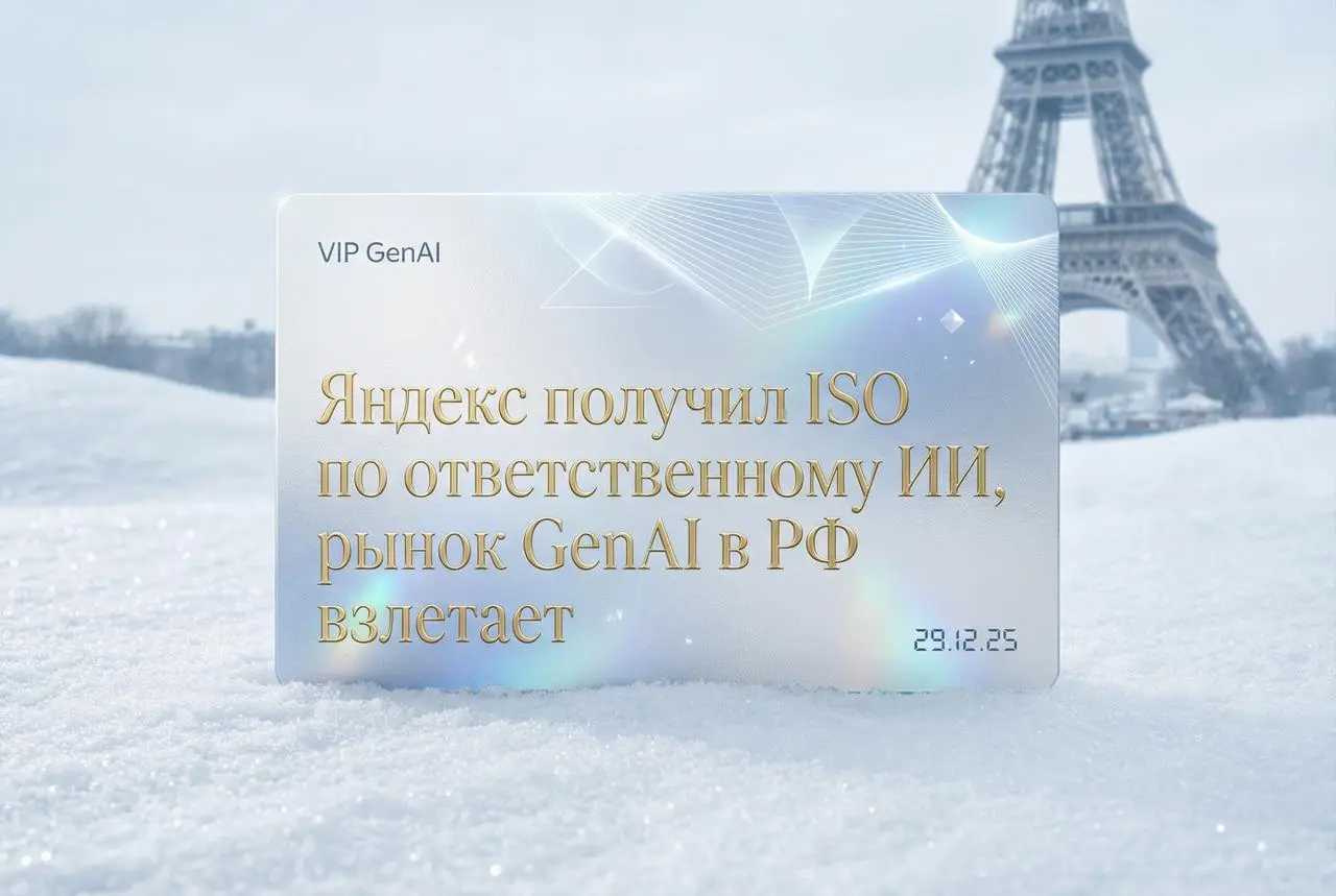 Яндекс стал первой компанией в России, получившей международный сертификат ISO/IEC 42001 по ответственному использованию ИИ | Сетка — социальная сеть от hh.ru
