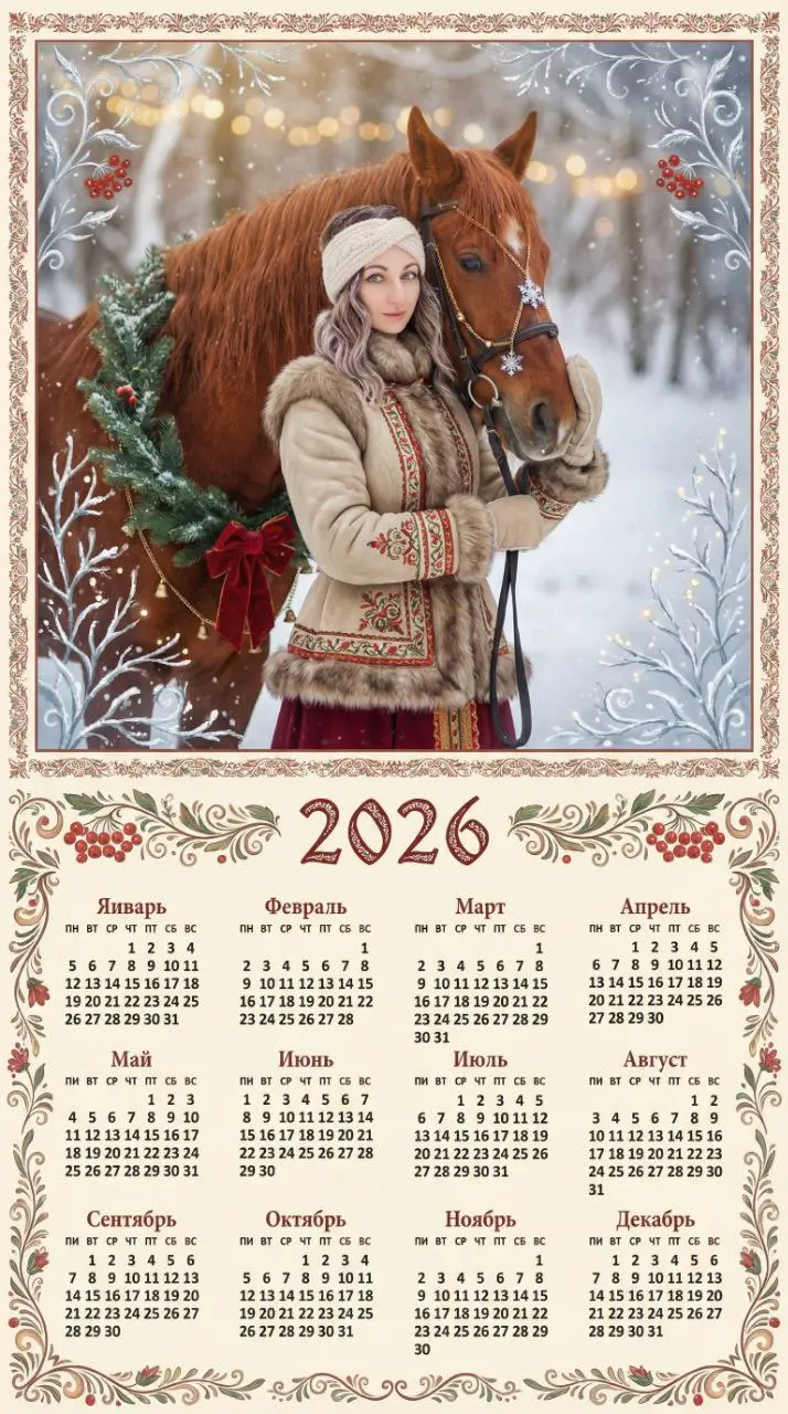 Принимаю заказы на календари 2026 года 🎄 | Сетка — социальная сеть от hh.ru