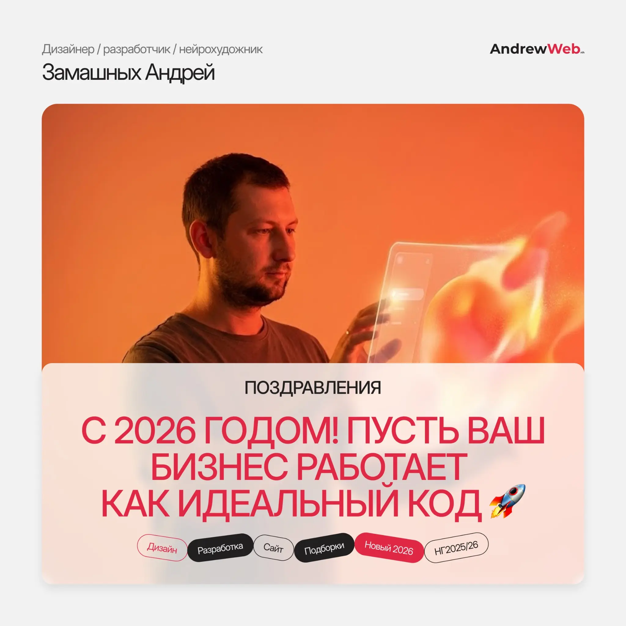 С наступающим 2026 годом! | Сетка — социальная сеть от hh.ru