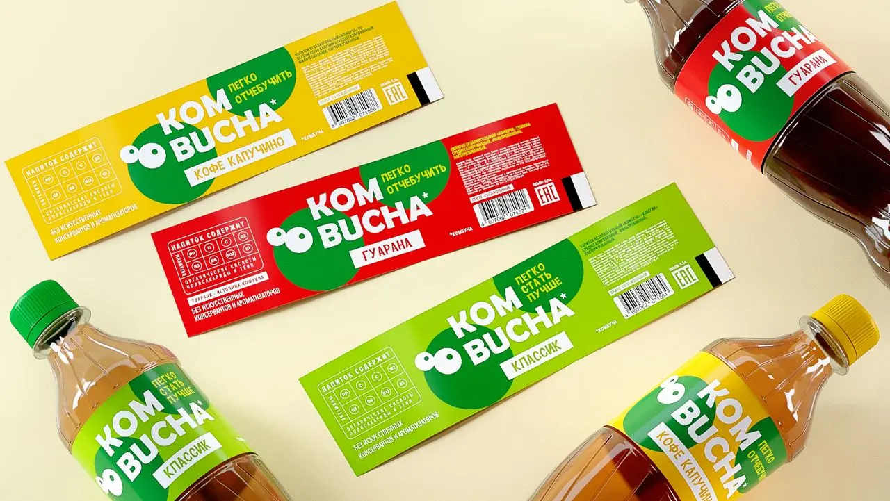 🖼 «Как мы создали дизайн этикетки для комбучи с характером»
Группа компаний «Зеленые листья» выпускает более 50 наименований молочной продукции и представляет новую линейку освежающих напитков комбуча | Сетка — социальная сеть от hh.ru