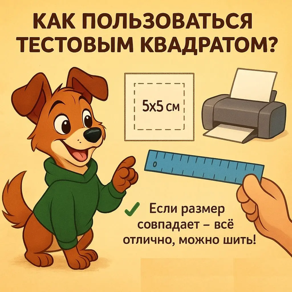 Как пользоваться тестовым квадратом? 🤔📏
Тестовый квадрат — это ваш главный помощник перед печатью выкройки! 🖨
📌 Распечатывайте лист, где он есть, и измерьте стороны квадрата линейкой | Сетка — социальная сеть от hh.ru