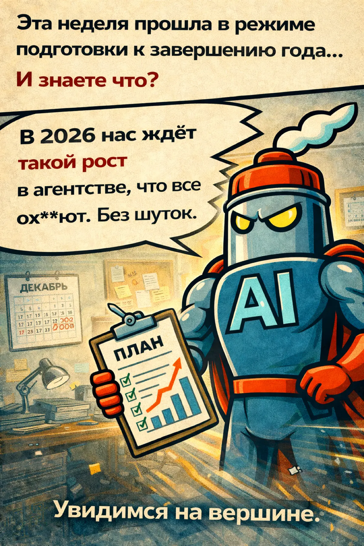 С наступающим новым годом! | Сетка — социальная сеть от hh.ru