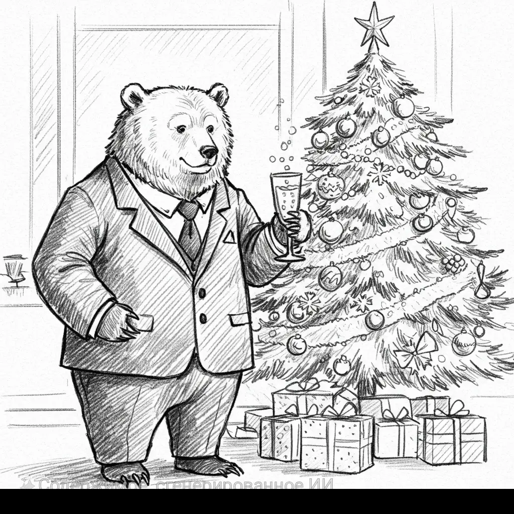 С Наступающим Новым 2026 Годом 🎄 | Сетка — социальная сеть от hh.ru