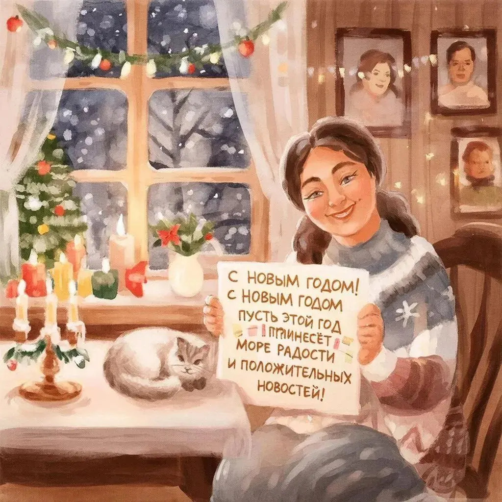 От всей души хочу поздавить вас всех с Новым Годом❤️
.
Хочу вам пожелать:
.
Пусть это сумасшедший год заберет с собой все неприятности, сложности, хандру и плохое настроение! | Сетка — социальная сеть от hh.ru
