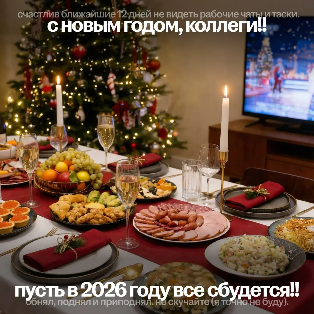 Всем спасибо за классный год! Вы — зе бест 💋 | Сетка — социальная сеть от hh.ru