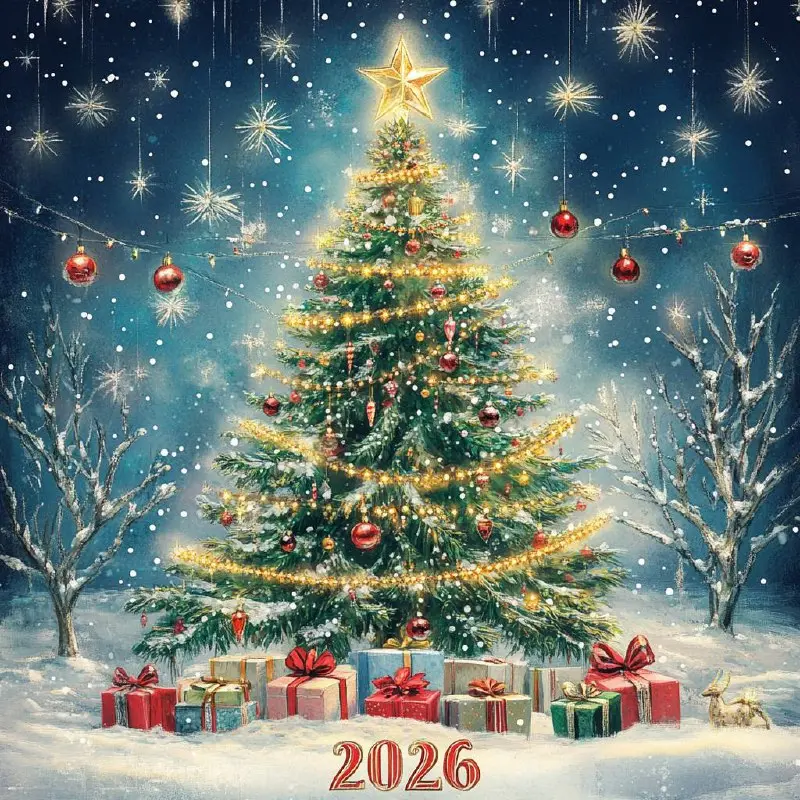 С Новым годом 🎄
Пусть 2026 будет счастливым, щедрым и продуктивным! | Сетка — социальная сеть от hh.ru