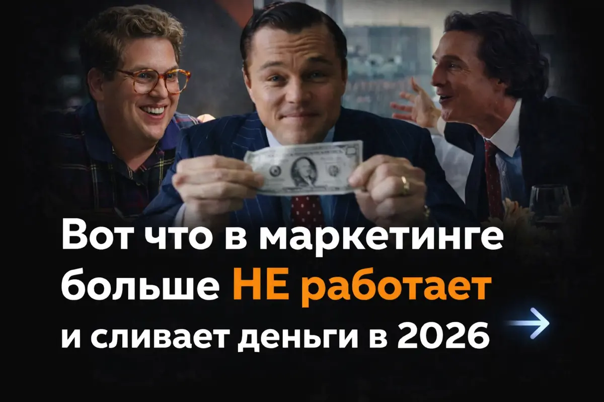 Вот что в маркетинге больше НЕ работает
для бизнеса в 2026 | Сетка — социальная сеть от hh.ru