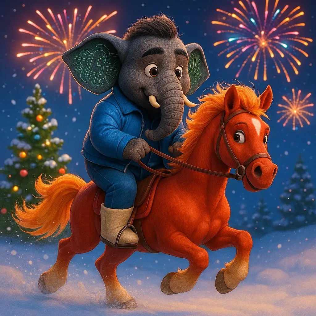 💙 Дорогие коллеги,
С наступившим 2026 годом! 🎄✨
Да, впереди год, который вряд ли будет простым | Сетка — социальная сеть от hh.ru