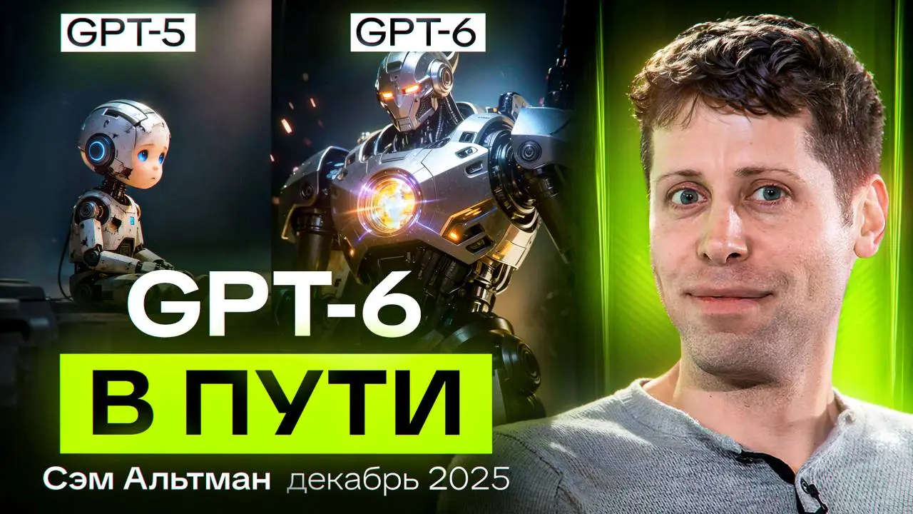 Мы проскочили точку AGI и даже не заметили этого
1 января. Начинаем год с главного - свежего интервью Сэма Альтмана о том, что ждет нас в 2026-м | Сетка — социальная сеть от hh.ru