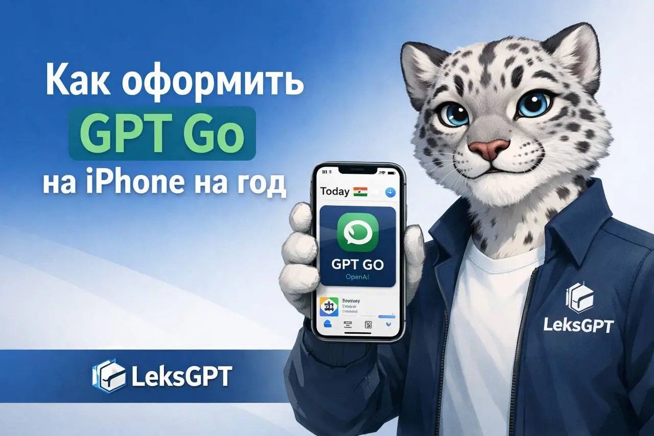 Как оформить GPT Go на iPhone на год — без карты и без индийского VPN
Нашёл рабочий способ оформить подписку GPT Go на год через iPhone — без привязки банковской карты и без танцев с VPN | Сетка — социальная сеть от hh.ru