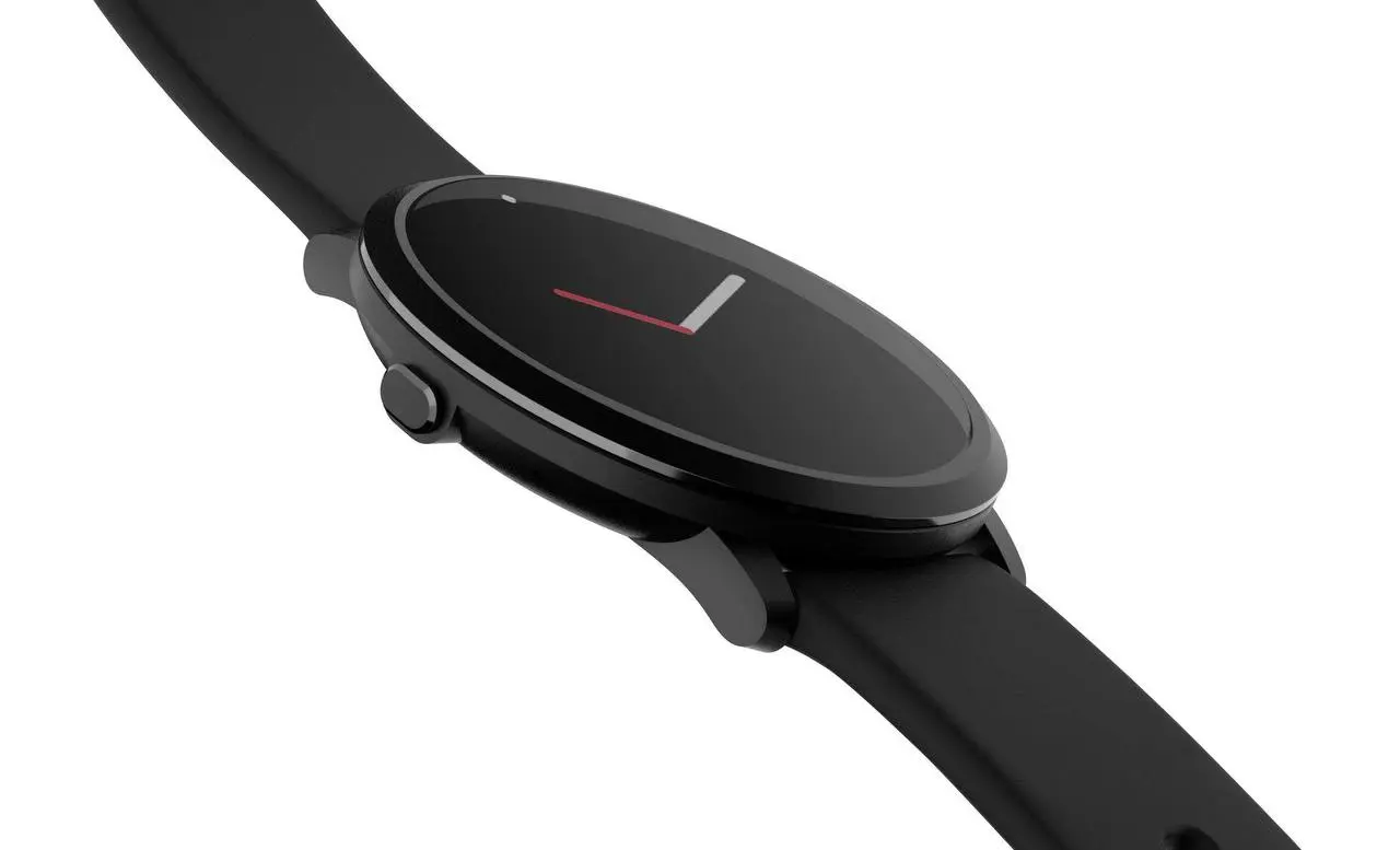 Pebble Round 2
Корпус: Толщина корпуса составляет всего 7.5 мм, а вес — 28 грамм. На данный момент это одни из самых легких и тонких смарт-часов на рынке | Сетка — социальная сеть от hh.ru