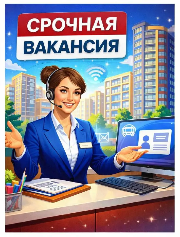 🚨 СРОЧНАЯ ВАКАНСИЯ
✨ Администратор стойки ресепшен в жилом комплексе ✨
📍 Обязанности:
– встреча гостей и помощь с навигацией;
– контроль доступа, работа с пропусками;
– решение бытовых вопросов и орга... | Сетка — социальная сеть от hh.ru