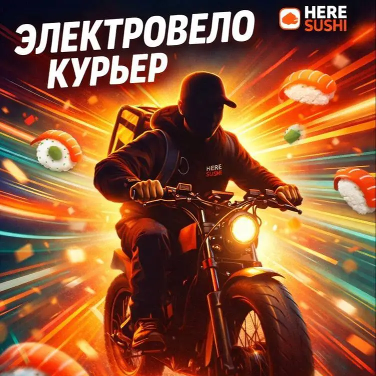 ЭЛЕКТРОВЕЛО-КУРЬЕР
От 4 000₽
Сеть суши-баров "HERE SUSHI"
• Москва
• Курьерские услуги и доставка
Jober - удобный mini app с быстрым доступом к вакансиям | Сетка — социальная сеть от hh.ru