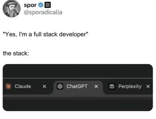 Какими LLM пользуетесь / пользовались и почему?
Часто я юзаю ChatGPT, так как можно очень долго рассуждать с ним на определенные темы | Сетка — социальная сеть от hh.ru