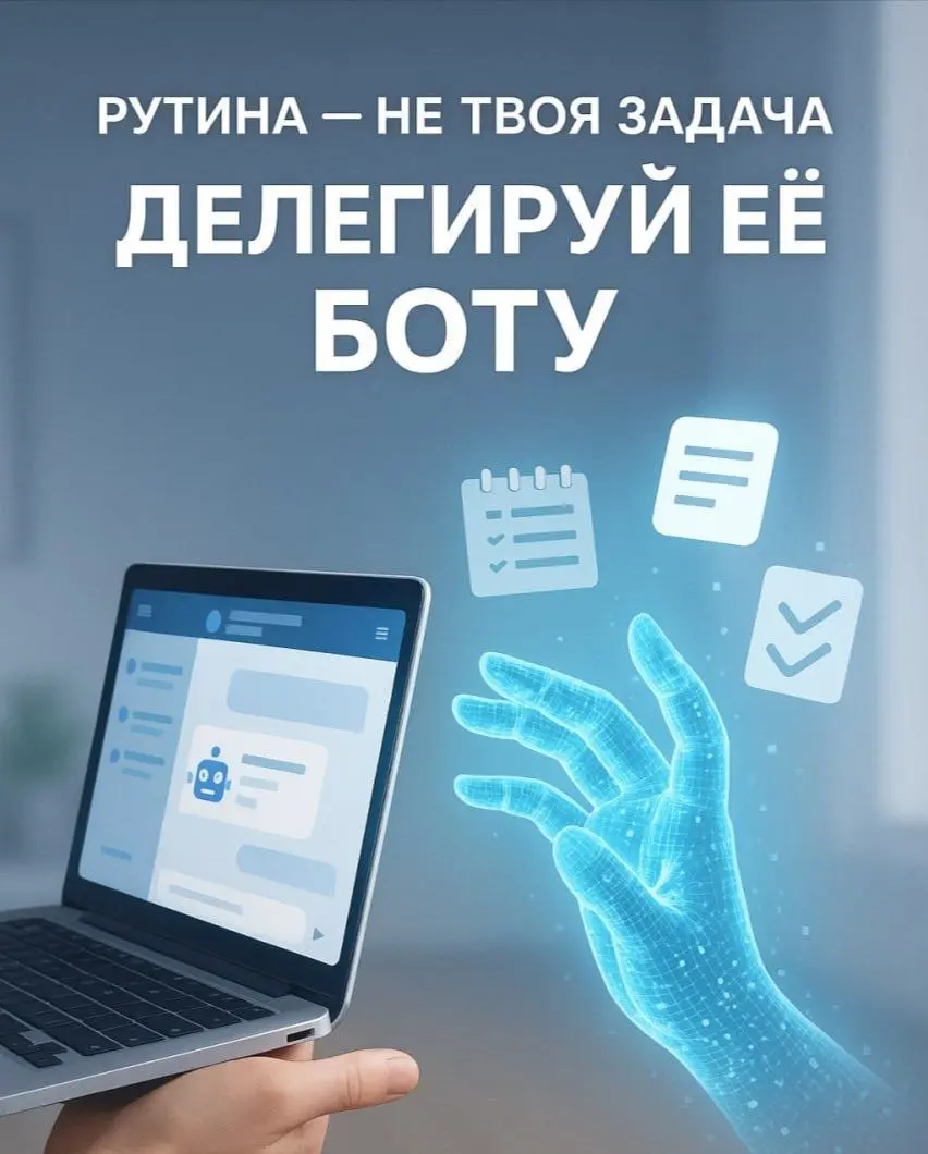 Хотите тратить в 3–5 раз меньше времени на рутину и реально начать использовать ИИ?
Хватит уже сохранять промты в закладки и никогда их не использовать, это всё равно что купить машинку на пульте — и ... | Сетка — социальная сеть от hh.ru