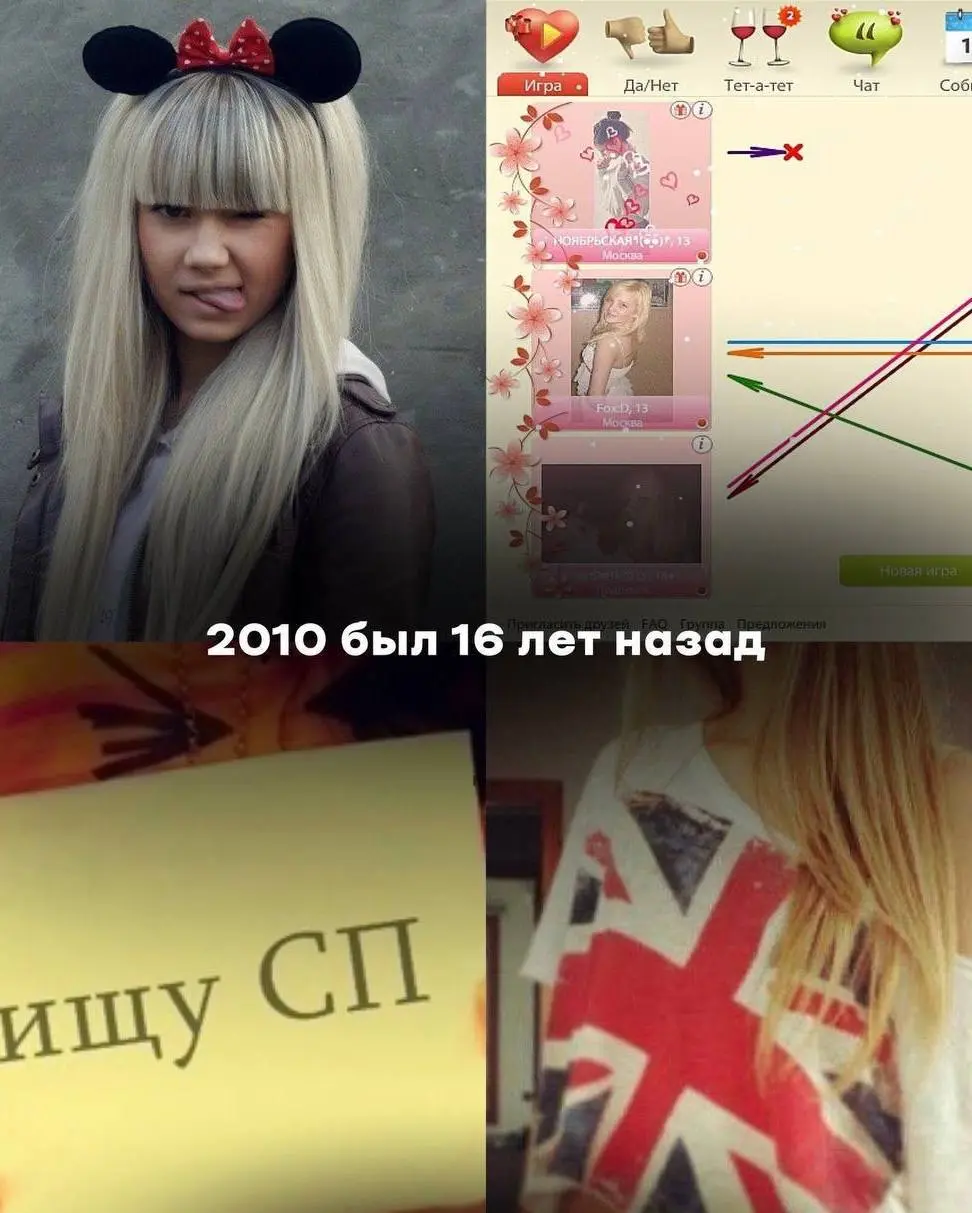2016 был 10 ЛЕТ НАЗАД — проект флешбек собрали подборки эстетики прошлых лет. Если вы застали все эти времена, то вы явно уже очень старый 😃 | Сетка — социальная сеть от hh.ru