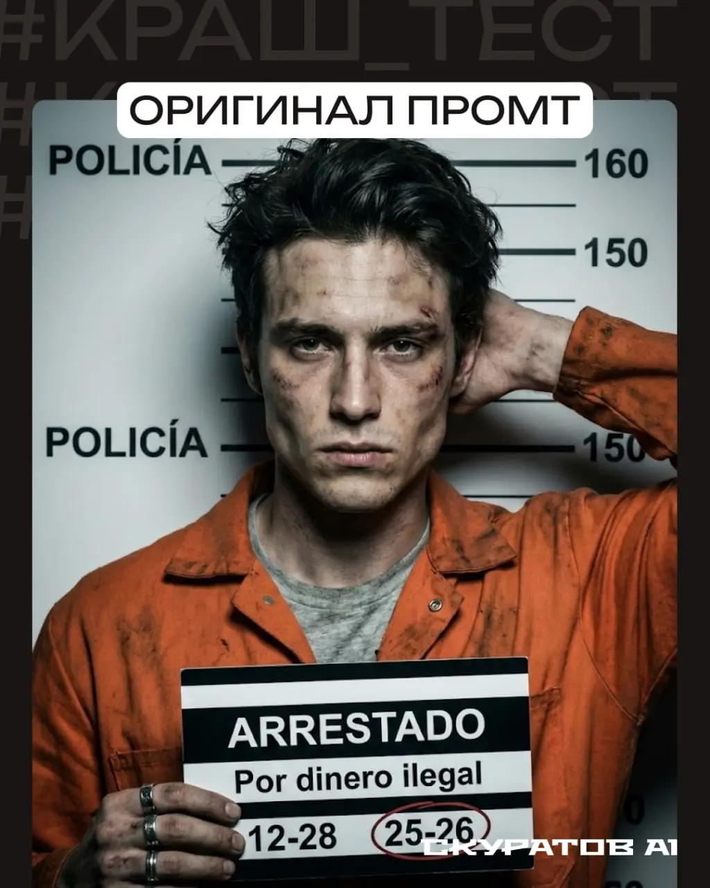 🚨 Проводим #краштест: кто справится с тяжёлым фотореализмом?
Взял промт:
Retrato fotorrealista ultra detallado de un joven de veintitantos años, usando OBLIGATORIAMENTE una imagen de referencia mascul... | Сетка — социальная сеть от hh.ru