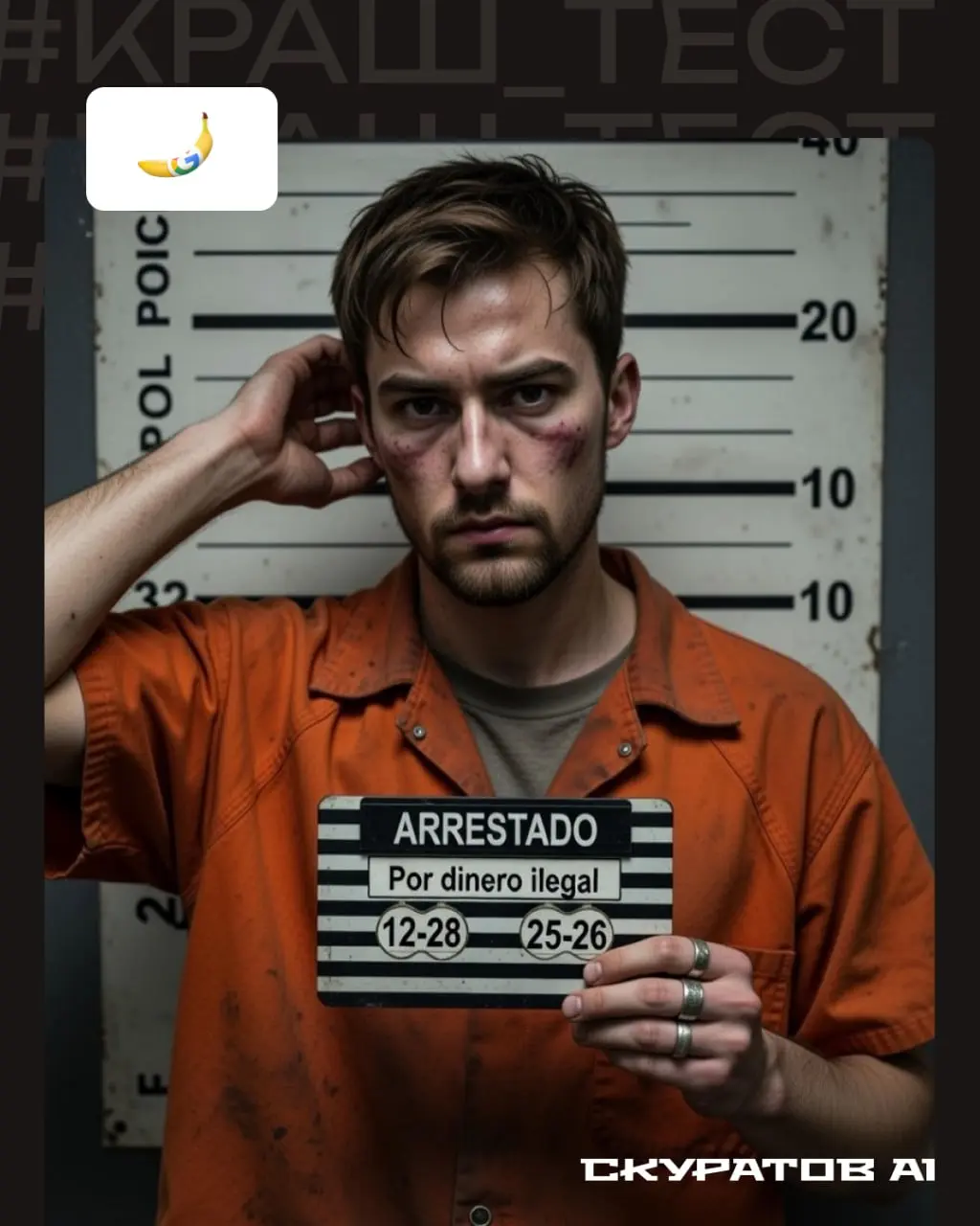 🚨 Проводим #краштест: кто справится с тяжёлым фотореализмом?
Взял промт:
Retrato fotorrealista ultra detallado de un joven de veintitantos años, usando OBLIGATORIAMENTE una imagen de referencia mascul... | Сетка — социальная сеть от hh.ru