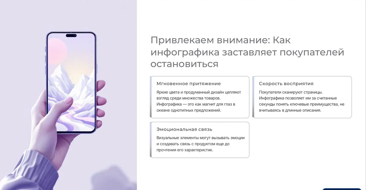 Инфографика. Почему так важна для селлера?🤔 | Сетка — социальная сеть от hh.ru