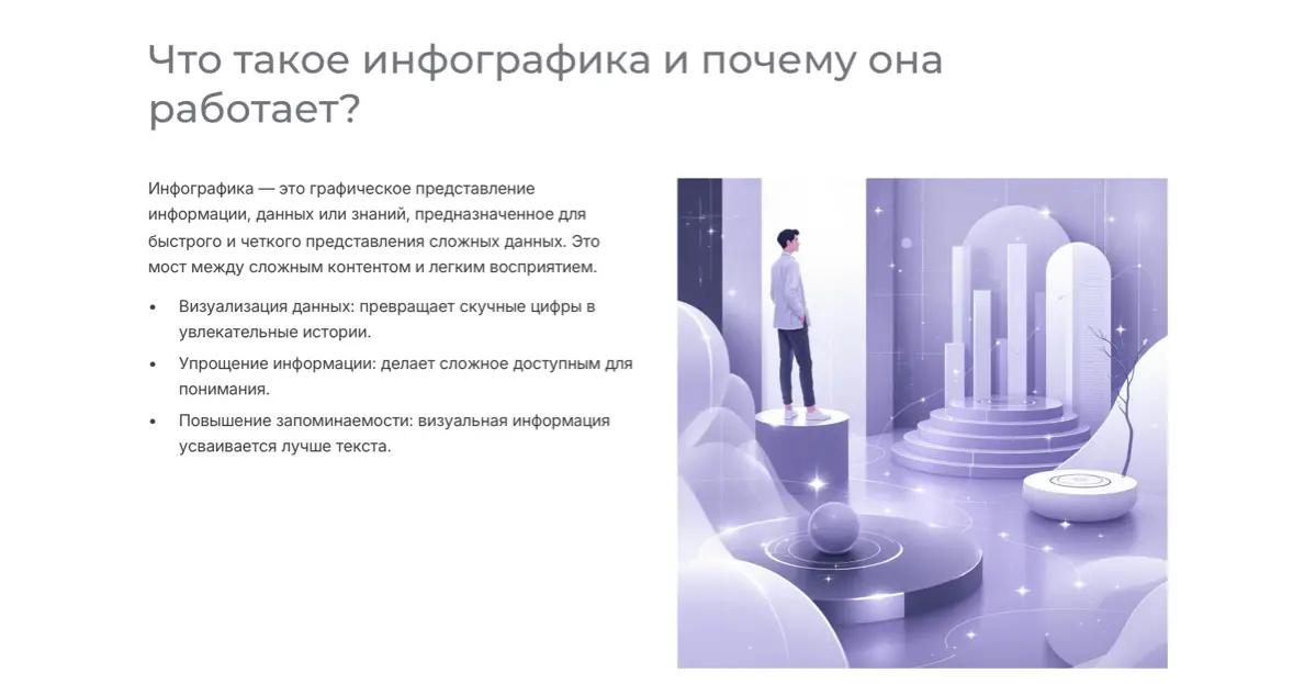 Инфографика. Почему так важна для селлера?🤔 | Сетка — социальная сеть от hh.ru