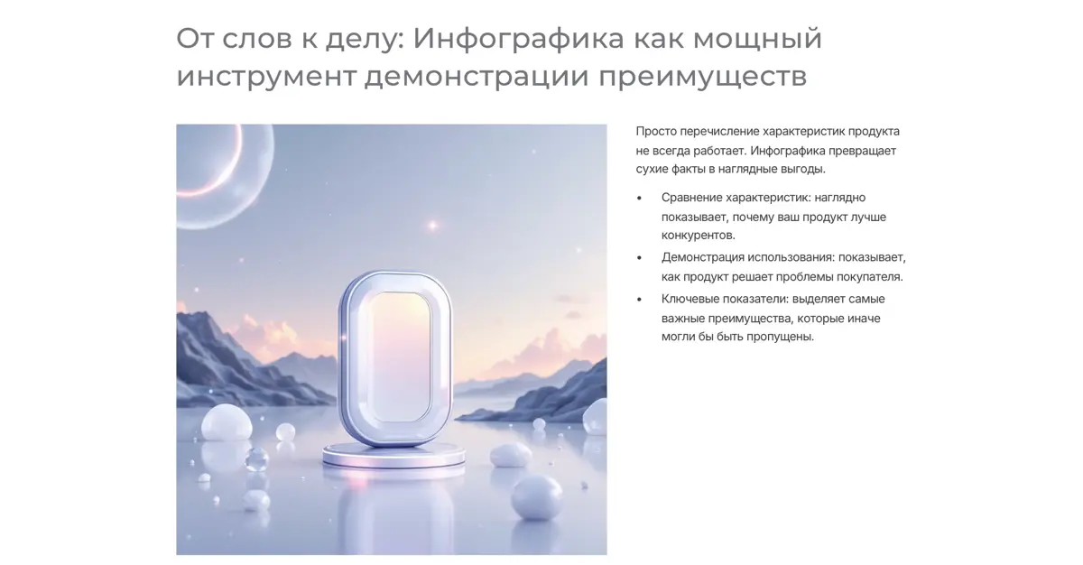 Инфографика. Почему так важна для селлера?🤔 | Сетка — социальная сеть от hh.ru