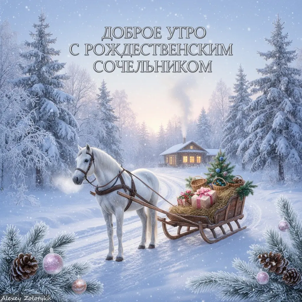 Поздравляю вас с Рождественским сочельником! | Сетка — социальная сеть от hh.ru