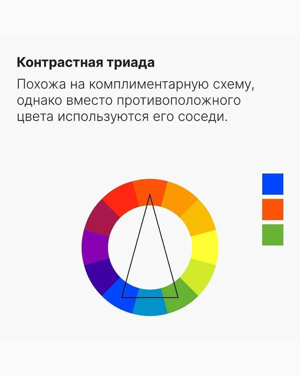 🤔Почему так важно знать каждому дизайнеру теорию цвета Иттена ↑
#дизайн | Сетка — социальная сеть от hh.ru
