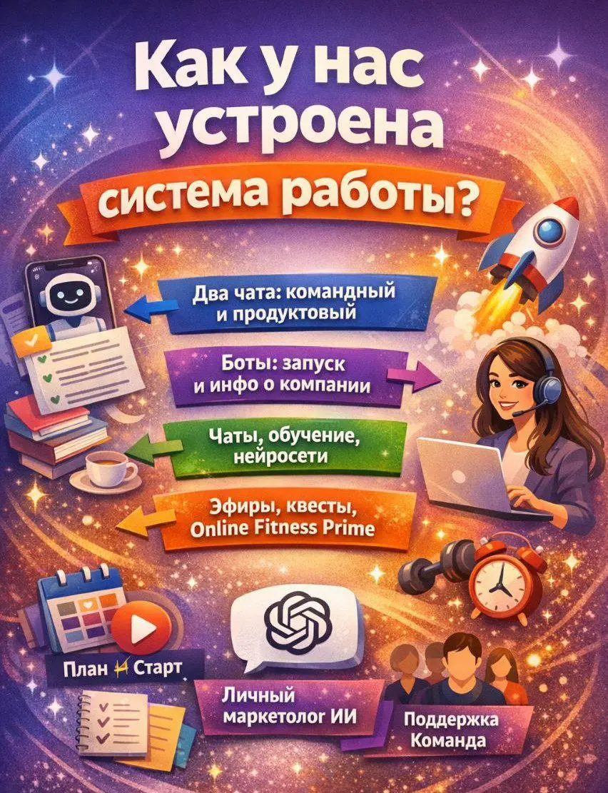 Как на самом деле устроена система работы в нашей команде
Часто в сетевом говорят:
«У нас система», а по факту — один чат, хаос и ожидание, что новичок сам как-нибудь разберётся.
У нас не так | Сетка — социальная сеть от hh.ru
