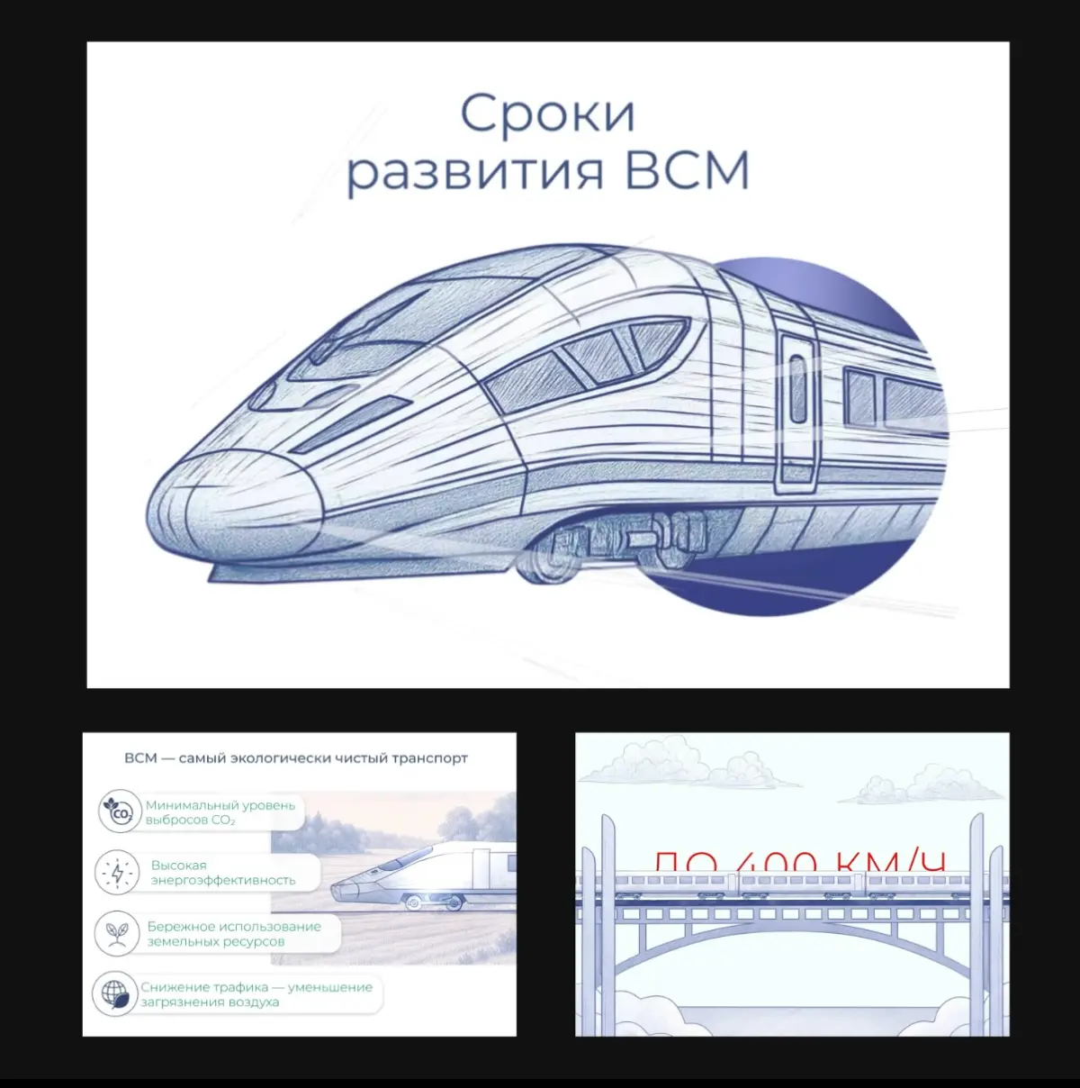 Разработка анимации инфографики для ВСМ России | Сетка — социальная сеть от hh.ru