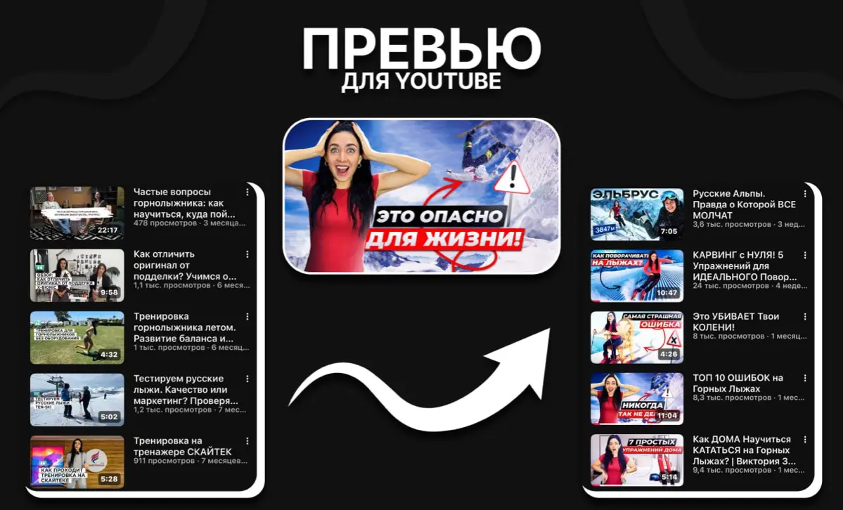 Разработка превью для YouTube | Сетка — социальная сеть от hh.ru