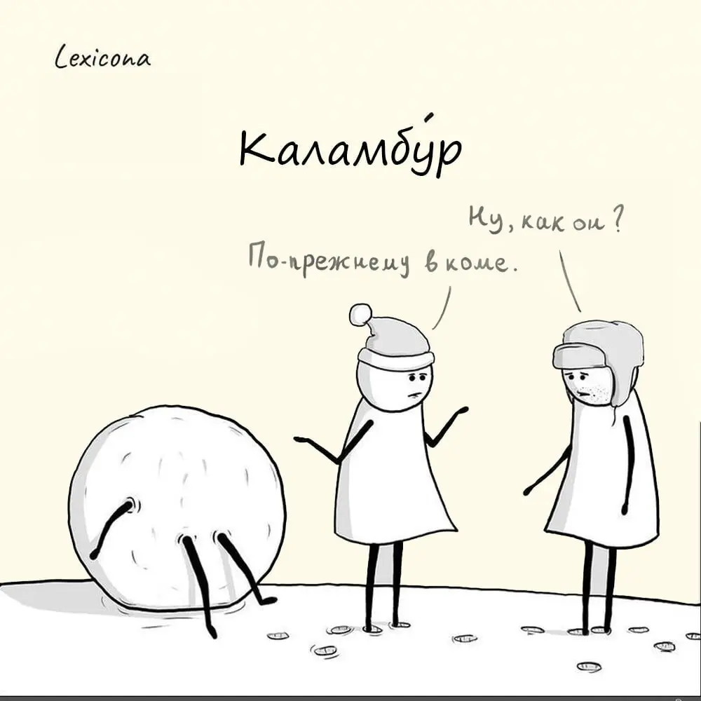 Каламбур
Термин перекочевал в русский язык из французского, но его истинное происхождение окутано тайной.
Существует множество исторических анекдотов, повествующих о возникновении этого слова | Сетка — социальная сеть от hh.ru