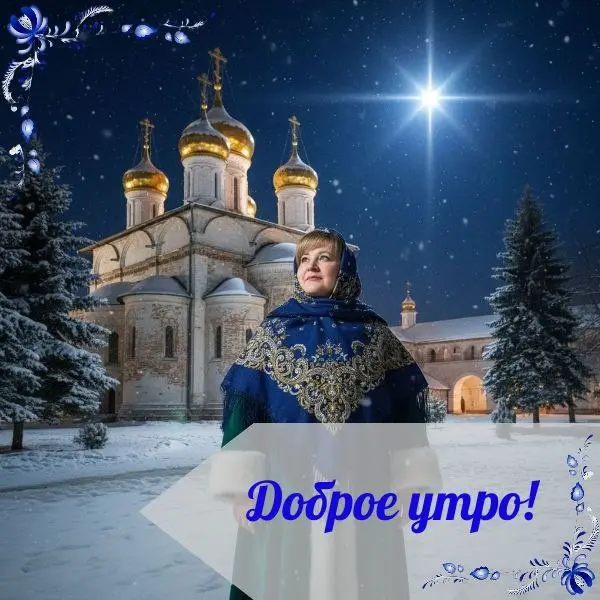 ДОБРОЕ УТРО! С РОЖДЕСТВОМ!
Пусть светлый праздник Рождества Христова наполнит ваш дом теплом, сердца — радостью, а жизнь — чудесами | Сетка — социальная сеть от hh.ru