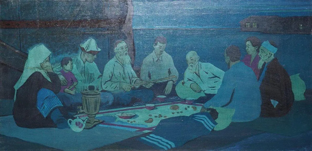 В музее как раз сейчас работает выставка Qonaqtar, посвященная, скажем так, кочевому и миграционному гостеприимству. Выставка классная, несмотря на то, что чайных экспоната там нашлось всего три.. | Сетка — социальная сеть от hh.ru