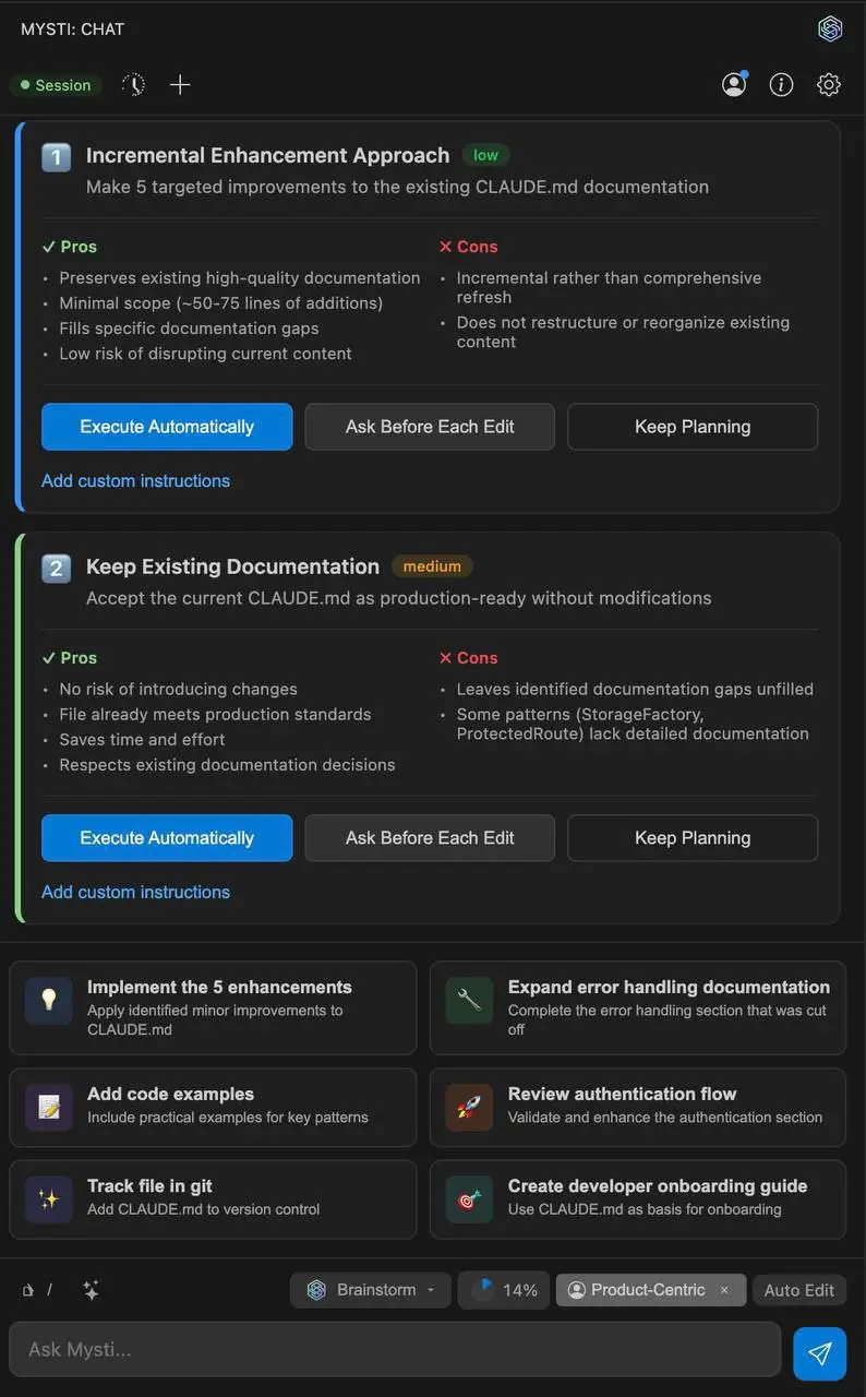 НАМ ПРИСЛАЛИ ЦЕЛЫЙ ДЕВ-ОТДЕЛ В VS CODE! 😱💻
В Mysti запускается нейро-ринг, где Claude, Codex и Gemini дискутируют, как два senior-а❤️🔥 | Сетка — социальная сеть от hh.ru