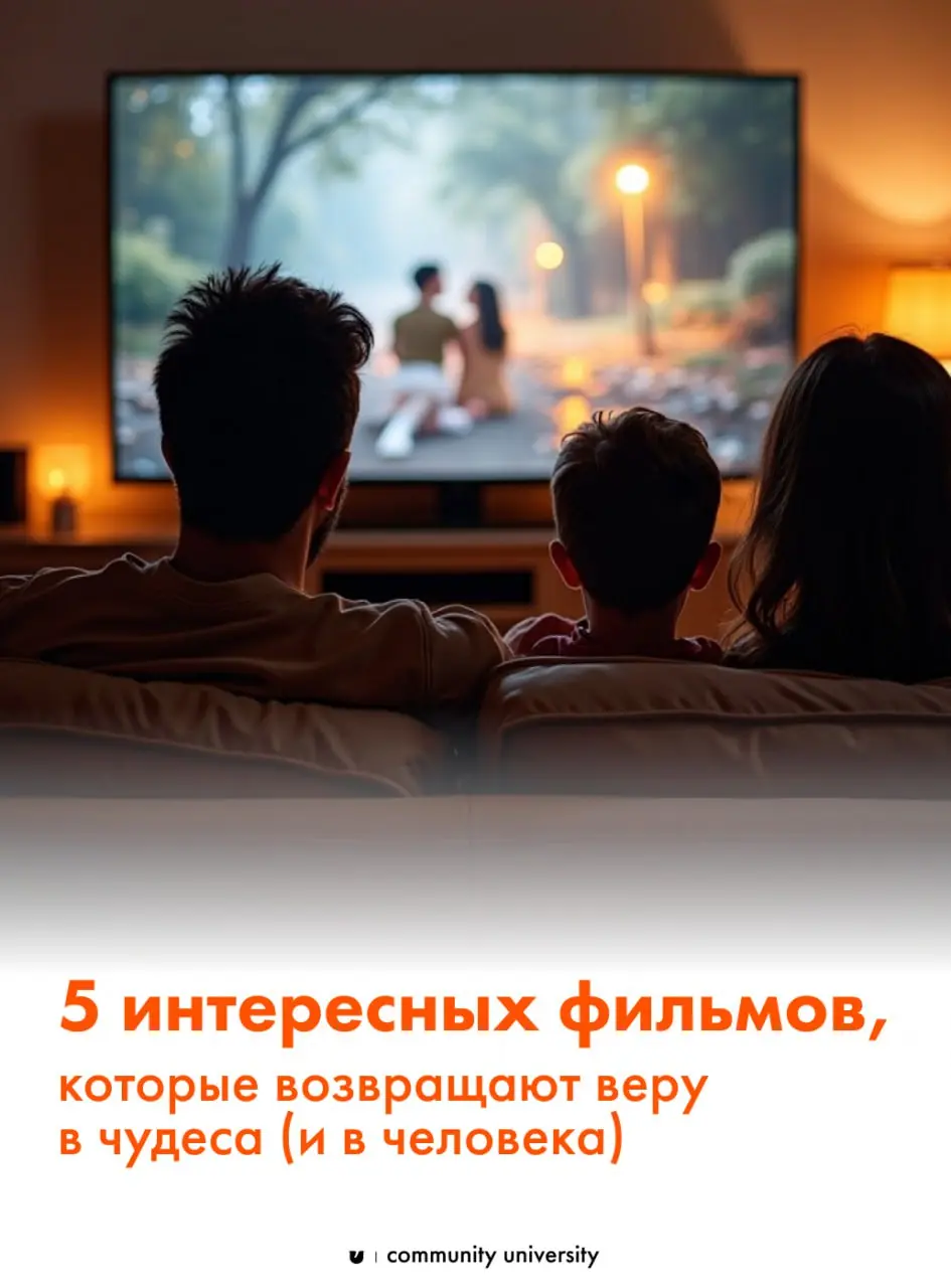 5 интересных фильмов, которые возвращают веру в чудеса
Эти фильмы согревают теплом и дарят надежду даже в самые тёмные времена | Сетка — социальная сеть от hh.ru