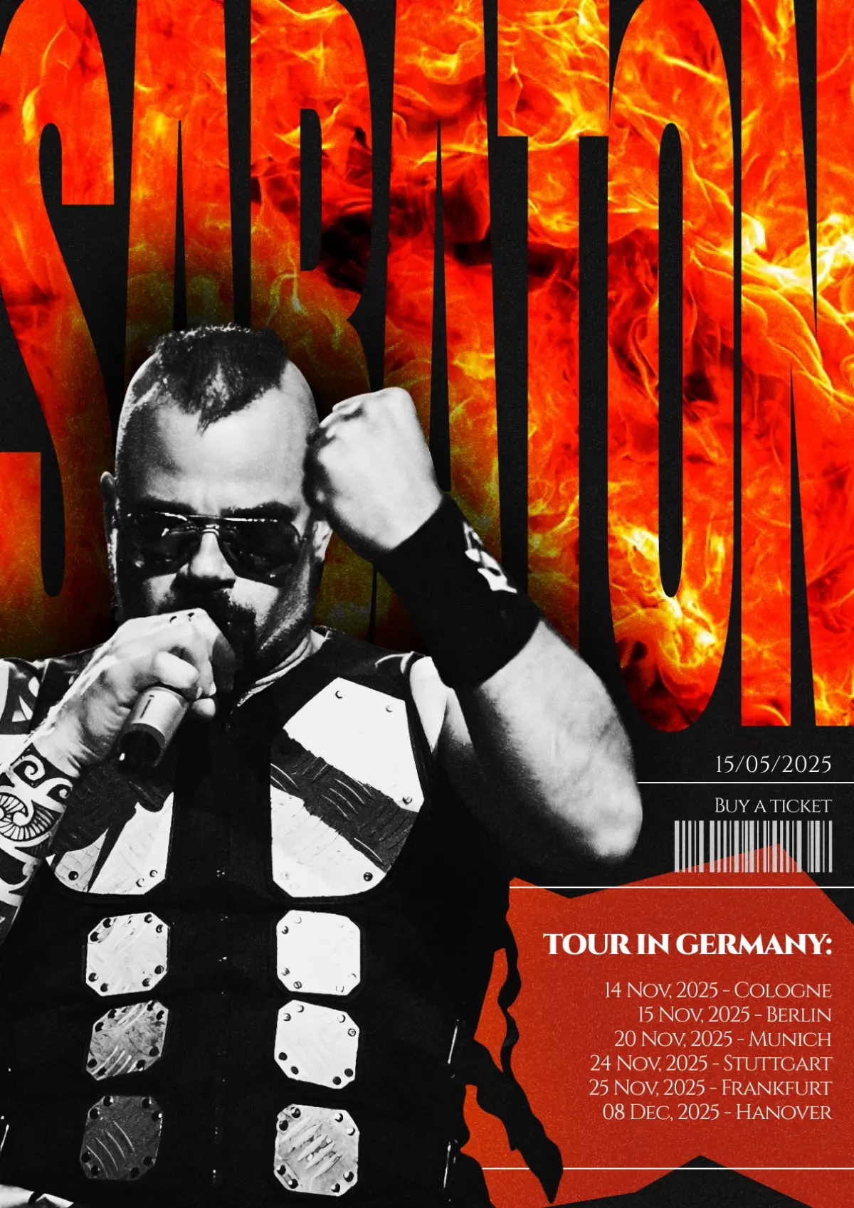 Sabaton – огонь, металл и Германия | Сетка — социальная сеть от hh.ru