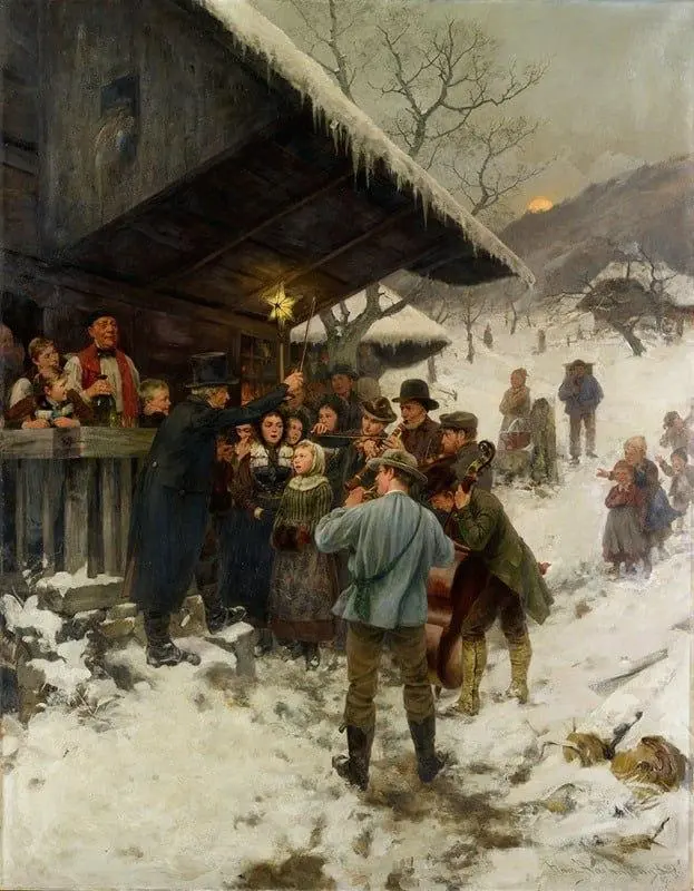 “Рождественская песнь в Люцерне”
Ханс Бахманн (1887)
#картинадня
🌟 Пони Рупор – авторский взгляд
В этом посте были ссылки, но мы их удалили по правилам Сетки | Сетка — социальная сеть от hh.ru