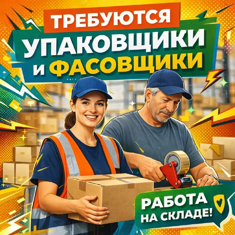 УПАКОВЩИК
От 100 000₽
Склад / хранилище
• Москва, Дмитровское ш., 89
• Упаковка и фасовка
Jober - удобный mini app с быстрым доступом к вакансиям» | Сетка — социальная сеть от hh.ru