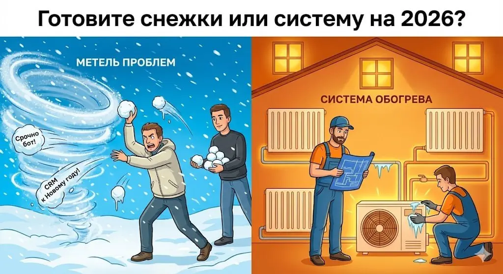 🧠 Техспец vs техпартнёр: чем рискует ваш бизнес в 2026
Техспец делает то, что попросили.
«Нужен бот для рассылки?» — сделает бота.
«Настроить оплату?» — подключит форму | Сетка — социальная сеть от hh.ru