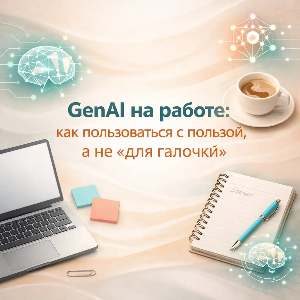 Внедрение GenAI сложность или оптимизация
Коллеги собралиподборку инструментов на базе ИИ, которые помогают разгрузить рутину и упростить рабочие задачи в 2026 году — без ощущения, что «теперь надо ещ... | Сетка — социальная сеть от hh.ru