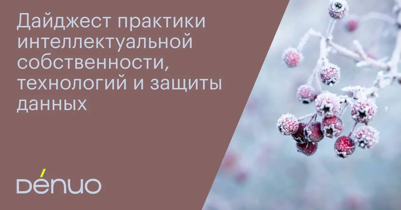Друзья, под занавес длинных каникул с удовольствием делимся с вами новогодним дайджестом практики интеллектуальной собственности, технологий и защиты данных | Сетка — социальная сеть от hh.ru