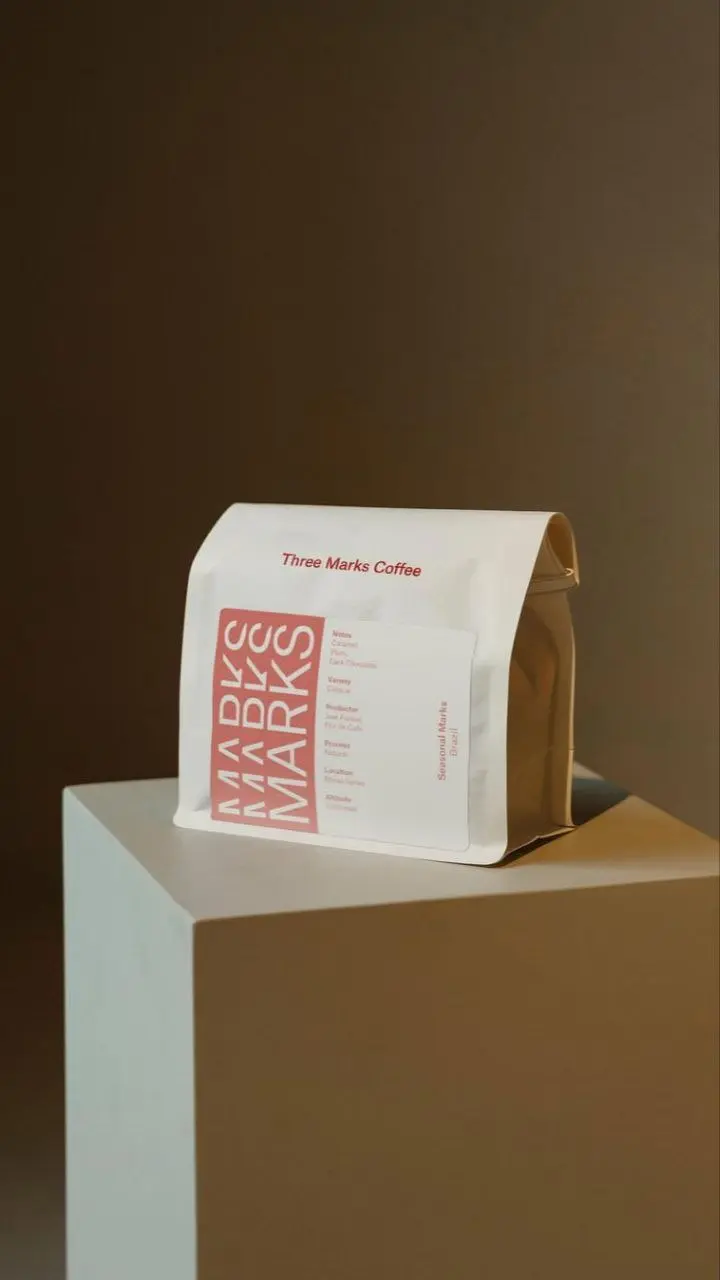 9 разных форматов упаковки кофе у одного производителя.
Three Marks Coffee — испанская обжарочная и кофейня | Сетка — социальная сеть от hh.ru