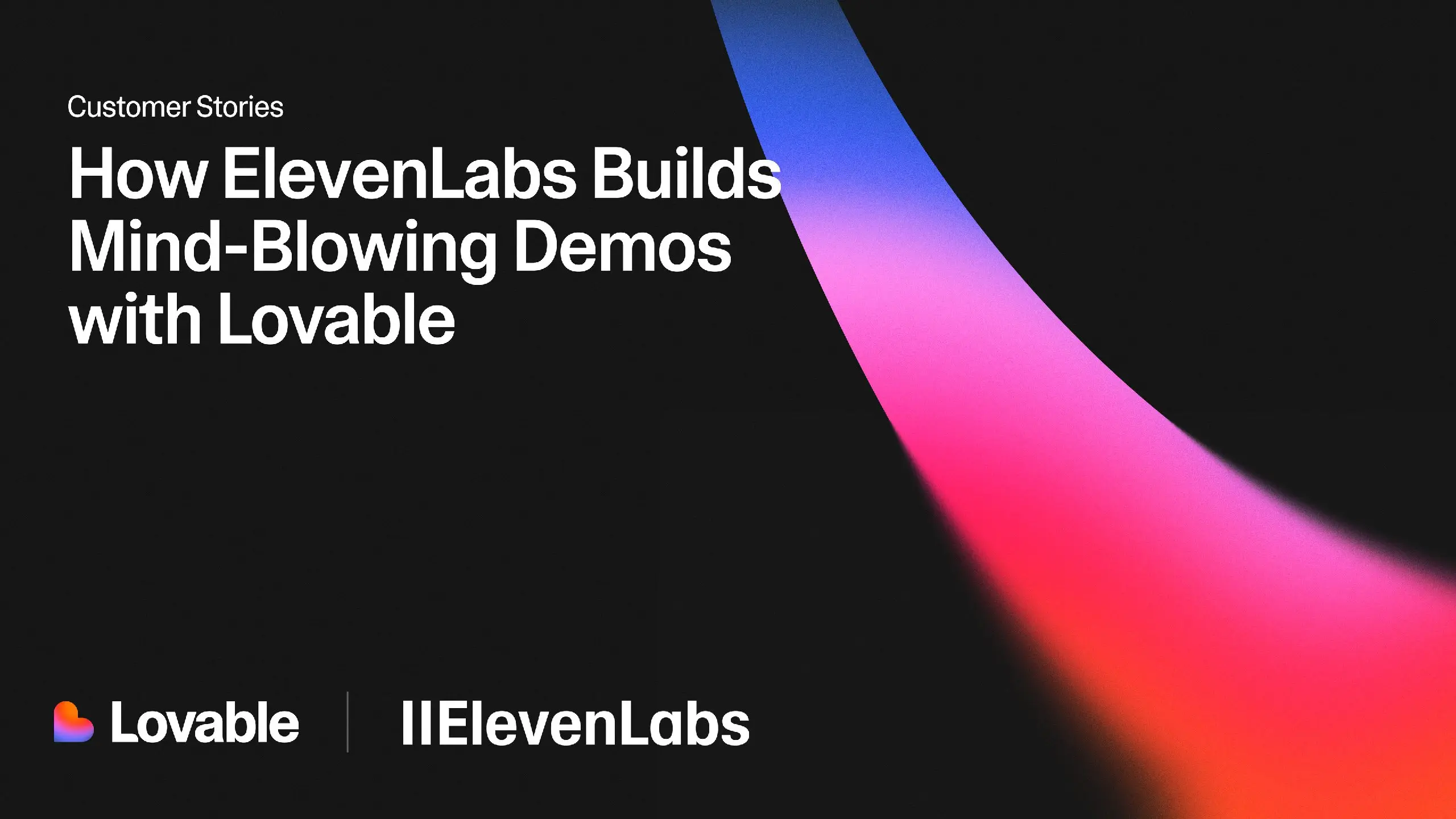 🚀 ElevenLabs создаёт мощные демо за минуты
Команда ElevenLabs использует Lovable для создания интерактивных демо | Сетка — социальная сеть от hh.ru