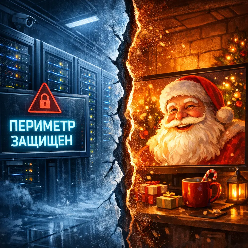 Безопасный периметр. Новогодняя сказка | Сетка — социальная сеть от hh.ru